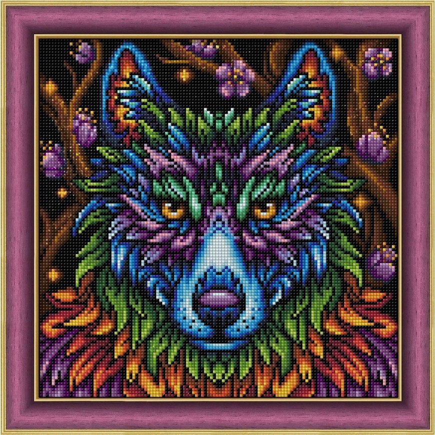 Beldizart Rainbow wolf 30x30 cm AZ-1754 – 2