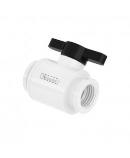 Barrow Ball Valve (10mm) G1/4 Inch White Black Ball Valve