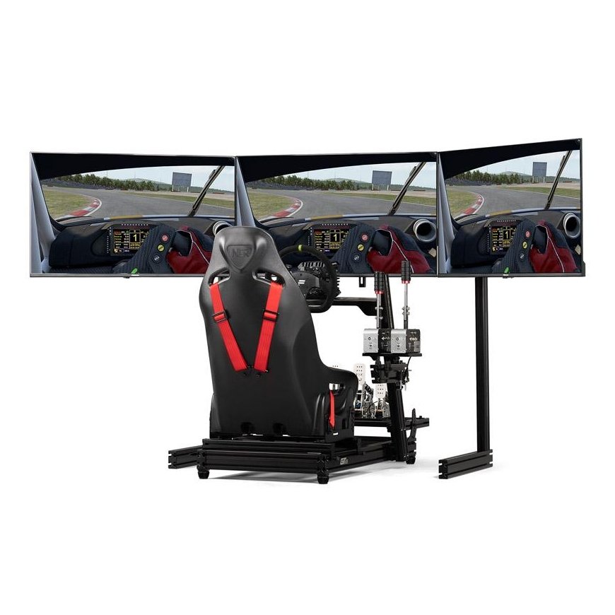 Bracket Next Level Racing ELITE triple monitor stand - black – 4