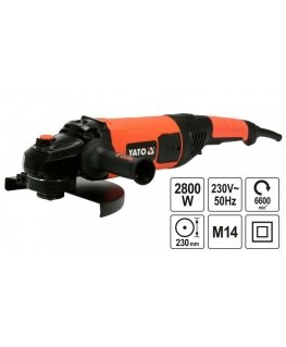 YATO KAMPINIS ŠLIFULĖLIS 230mm 2800W 82110
