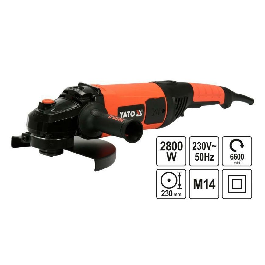 YATO ANGLE GRINDER 230mm 2800W 82110