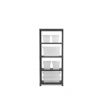 Keter Plastic shelf, 5 shelves 241074 Keter Plastic shelf, 5 shelves 241074