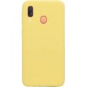 Evelatus Samsung Galaxy A40 Nano Silicone Case Soft Touch TPU Yellow