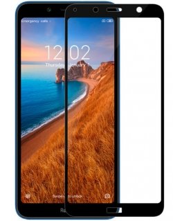 iLike Xiaomi Redmi 7a 2.5D Black Frame Full Glue