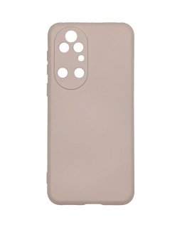 Evelatus Huawei P50 Nano Silicone Case Soft Touch TPU Beige