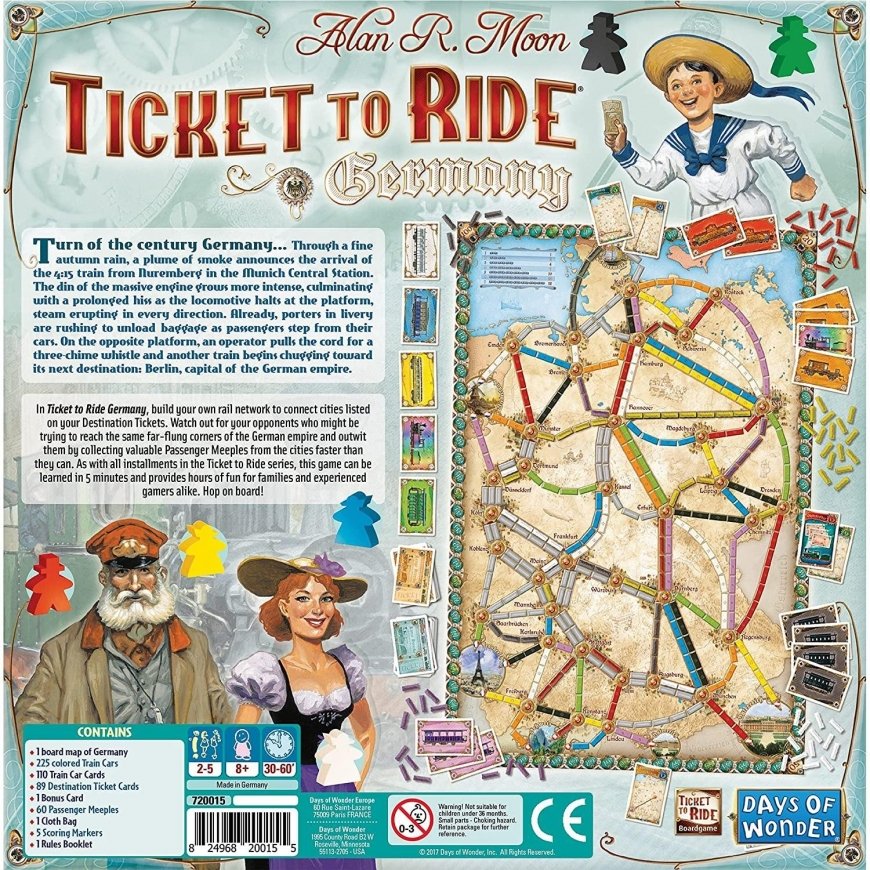 Days Of Wonder Ticket to Ride: Germany – 3