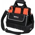 YATO TOOL BAG 15" WITH RUBBER PLUG 15 POCKETS YATO TOOL BAG 15" WITH RUBBER PLUG 15 POCKETS