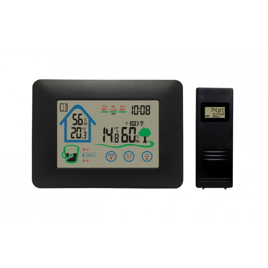Denver WS-520 Digital Weather Station Black