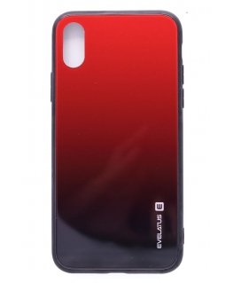 Evelatus Apple iPhone X/Xs Gradient Glass Case 5 Passion