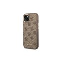 Guess GUHCP14MHG4SHW iPhone 14 Plus 6,7 colio rudas / rudas kietas dėklas, 4G vintage auksinis logotipas Guess GUHCP14MHG4SHW iPhone 14 Plus 6,7 colio rudas / rudas kietas dėklas, 4G vintage auksinis logotipas