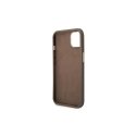 Guess GUHCP14MHG4SHW iPhone 14 Plus 6,7 colio rudas / rudas kietas dėklas, 4G vintage auksinis logotipas Guess GUHCP14MHG4SHW iPhone 14 Plus 6,7 colio rudas / rudas kietas dėklas, 4G vintage auksinis logotipas