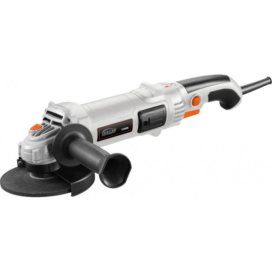 Vulcan 1200w angle grinder, 125mm, 0-11500/min