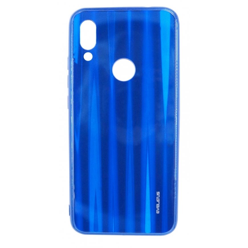 Evelatus Xiaomi Redmi 7 Water Ripple Full Color Electroplating Tempered Glass Blue