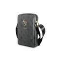 Guess Bag GUTB10G4GFGR 10 Inch Gray / Gray 4G Large Metal Logo Guess Bag GUTB10G4GFGR 10 Inch Gray / Gray 4G Large Metal Logo