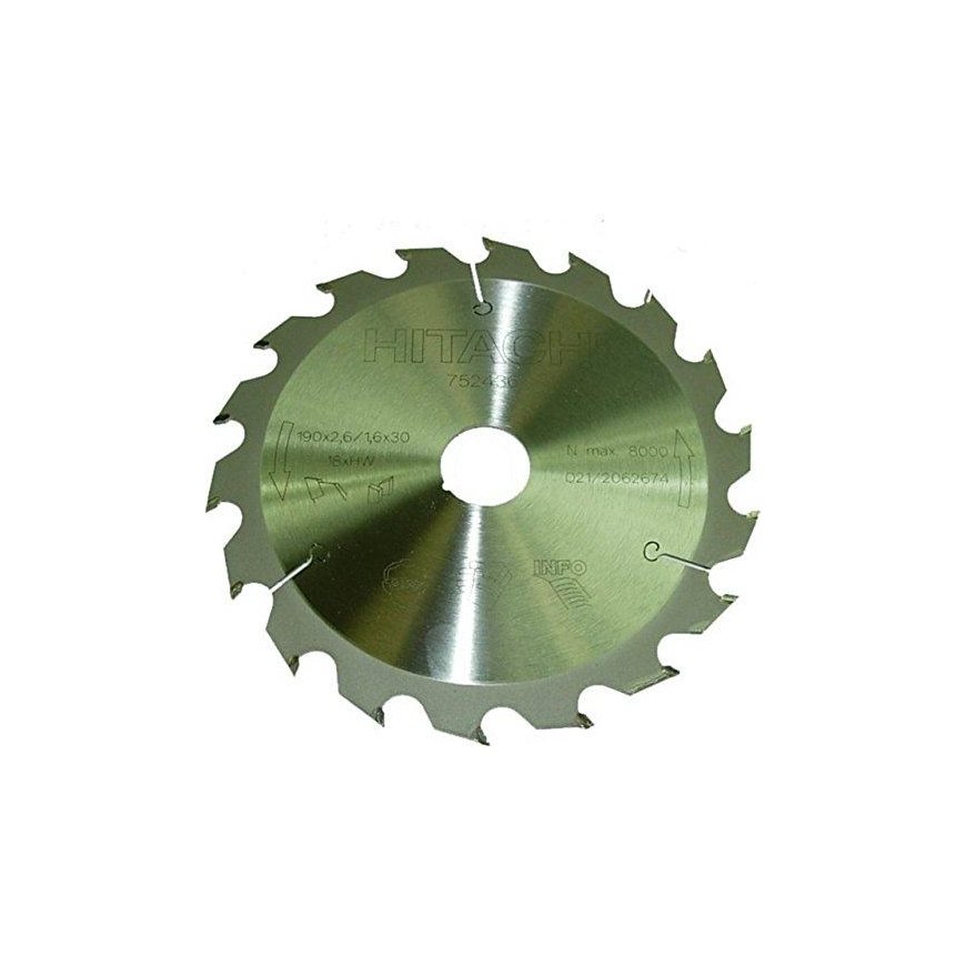 Hikoki Accessories Medžio pjovimo diskas HITACHI 190x20x1,6 Z18 – 2