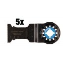 Makita B-64951-5 MULTITOOL PLUNGE CUT SAW BLADE 32mm TMA061 HM, STARLOCK, Metalas , 5Vnt Makita B-64951-5 MULTITOOL PLUNGE CUT SAW BLADE 32mm TMA061 HM, STARLOCK, Metalas , 5Vnt