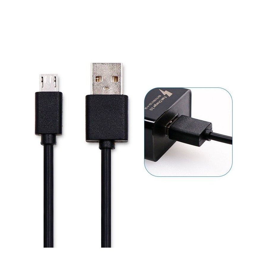 Doogee Micro USB cable Black 5V 2A