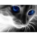 Beldizart Diamond painting kit Cat&039s Look 30х40 cm AZ-1232 Beldizart Diamond painting kit Cat&039s Look 30х40 cm AZ-1232
