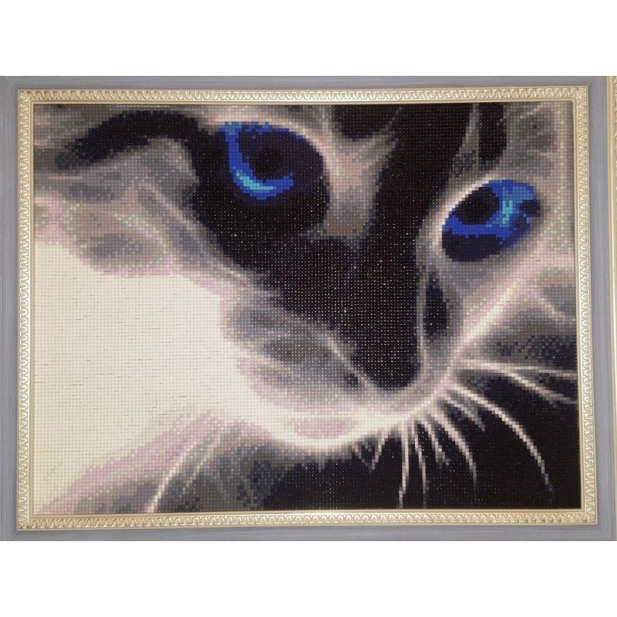 Beldizart Diamond painting kit Cat&039s Look 30х40 cm AZ-1232 – 2