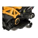 Lean Cars Elektrinis motociklas vaikams GTM1188, geltonas