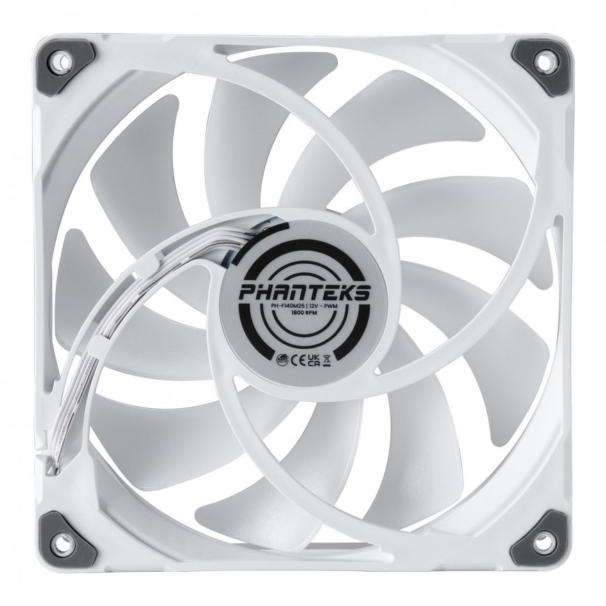Phanteks M25 Computer case Fan 14 cm White 1 pc(s) – 4