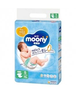 MOONY diapers AIRFIT, S, 70 pcs., 4-8kg, 13830