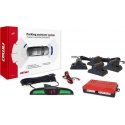 Amio Parking sensors, reverse, LED cob 4 sensors black 19mm truck