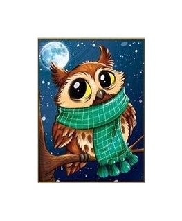 Beldizart Owl in a scarf 19*25 cm AZ-1908