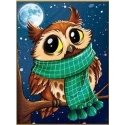 Beldizart Owl in a scarf 19*25 cm AZ-1908 Beldizart Owl in a scarf 19*25 cm AZ-1908