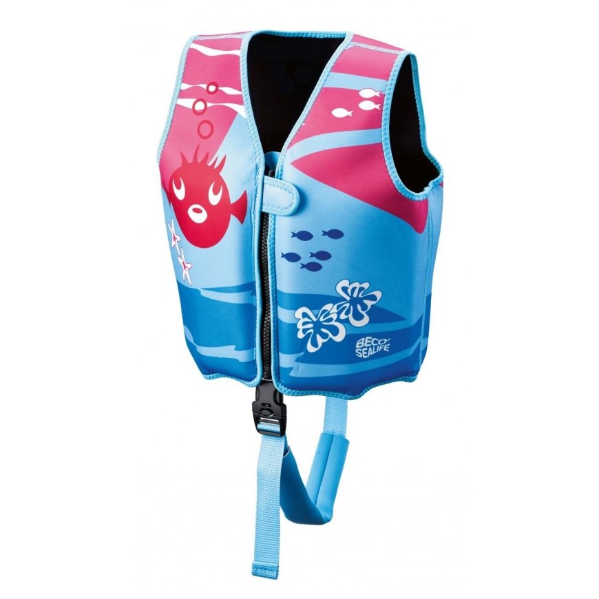 Pink Swimming vest SEALIFE M 4 pink
