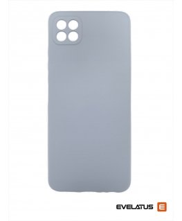 Evelatus Samsung Galaxy A22 5G Premium Soft Touch Silicone Case Grey