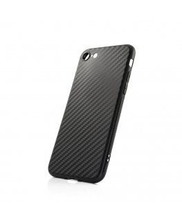 iLike Apple iPhone X/Xs (5.8")Carbon Feber Back Case Black