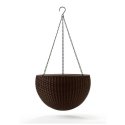 KETER ROUND POT HANGING BROWN KETER ROUND POT HANGING BROWN