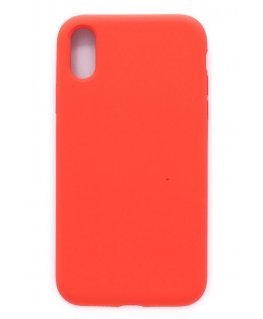 Evelatus Apple iPhone Xs Max Premium Soft Touch Silicone Case Red