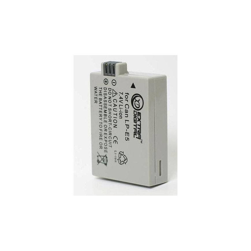 Extra Digital Canon, battery LP-E5