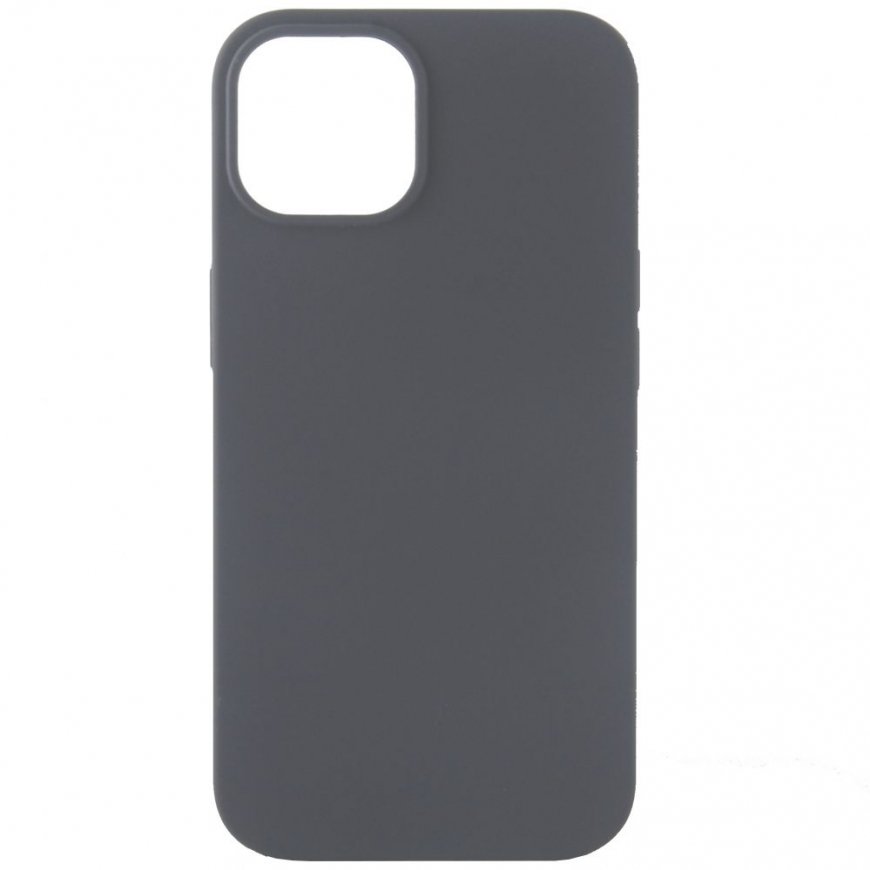 Evelatus Apple iPhone 14 Plus 6.7 Premium Soft Touch Silicone Case Charcoal