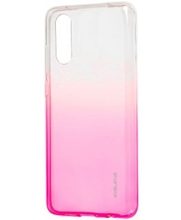 Evelatus Samsung Galaxy A70 Gradient TPU Case Rose Red