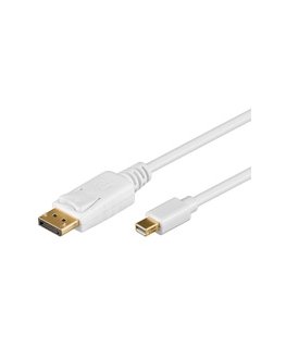 Goobay 1m DisplayPort Cable Mini DisplayPort Белый