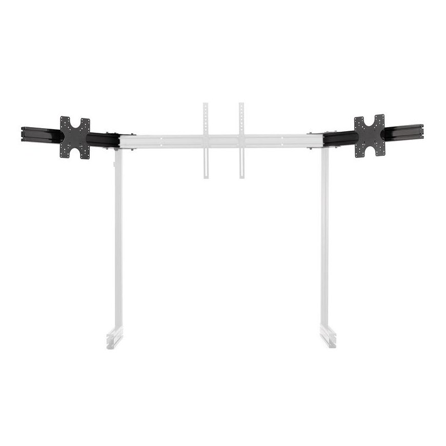 Laikiklis Next Level Racing ELITE trigubo monitoriaus stovo priedas - juodas – 3