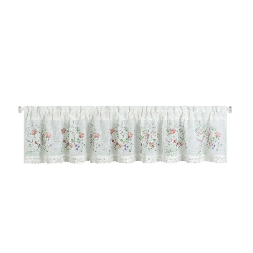 Eurofirany FIR / SYLWIA / B + RÓŻ 30X150 TUNELIS Dieninės užuolaidos – 2