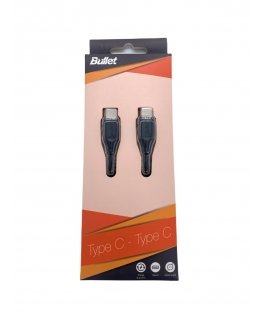 - BULLET Type C - Type C 1m, 2.4A Black