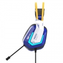 Ausinės Gaming headphones Dareu EH732 USB RGB (mėlynas) Ausinės Gaming headphones Dareu EH732 USB RGB (mėlynas)