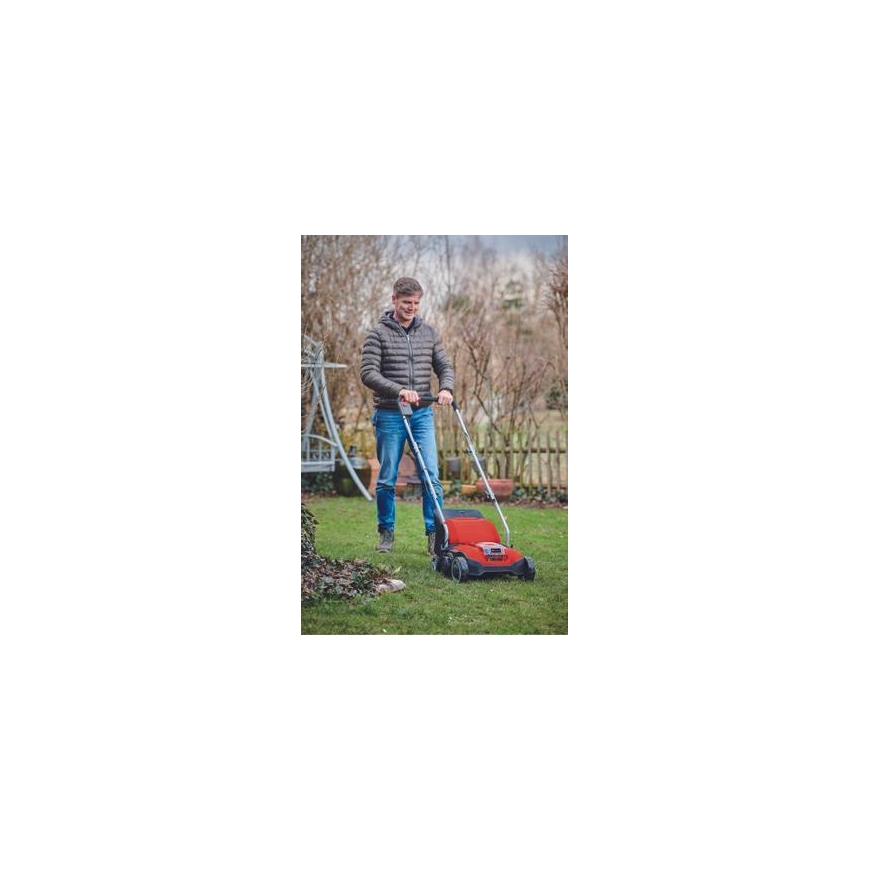 Einhell GC-SC 18/28 Li-Solo Stumiama žoliapjovė Baterija Juoda, Raudona – 2