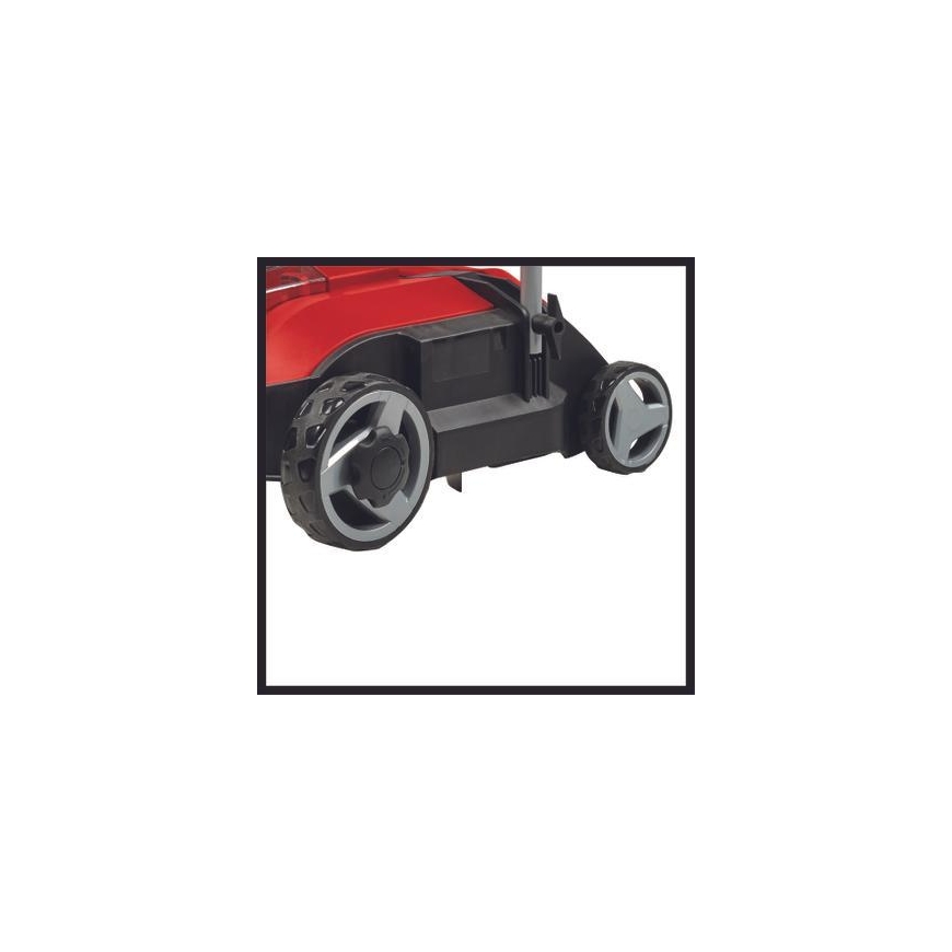 Einhell GC-SC 18/28 Li-Solo Lükatav muruniiduk Patarei Must, Punane – 4