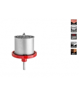 Drelcondor DREL TUNGSTEN HOLE Saws 6 ELEM. 33-53-67-73 mm