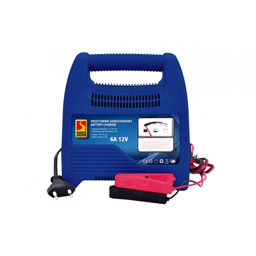 AMiO Prostownik, charger for battery 6a