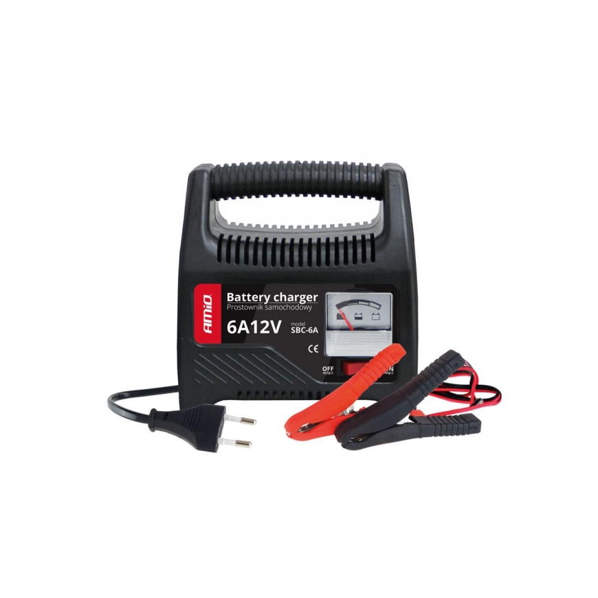 Prostownik, charger for battery 6a, 12v amio sbc-6a – 3