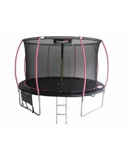 Trampoline Lean Sport Max 426 cm, black pink