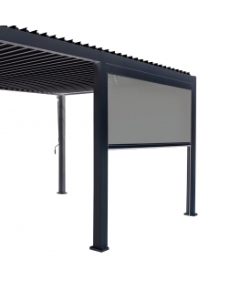 Pull-down screen for gazebo MIRADOR 4m