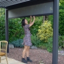 Pull-down screen for gazebo MIRADOR 4m Pull-down screen for gazebo MIRADOR 4m